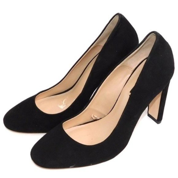 Zara Basic Black Suede Pump - Picture 12 of 12